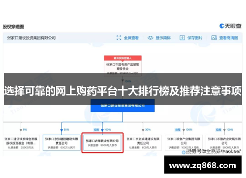 选择可靠的网上购药平台十大排行榜及推荐注意事项